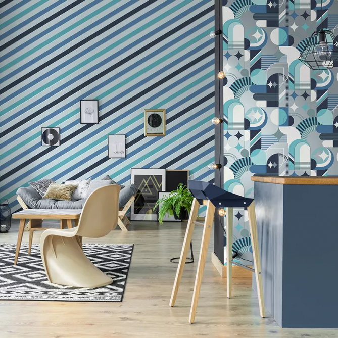 Papel Pintado Universo gráfico - BRACEY 01 | MURAKE - 878936