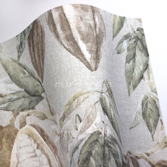 Papel Pintado Fruto cacao - BANLUNG 02 | MURAKE - 83162