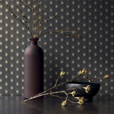 Papel Pintado Finas estrellas geométricas - QAMAR  | MURAKE - 7033-97