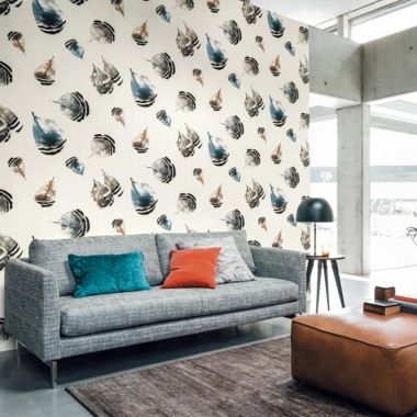 Papel Pintado Plumas de ave - VARENA  | MURAKE - 7033-29