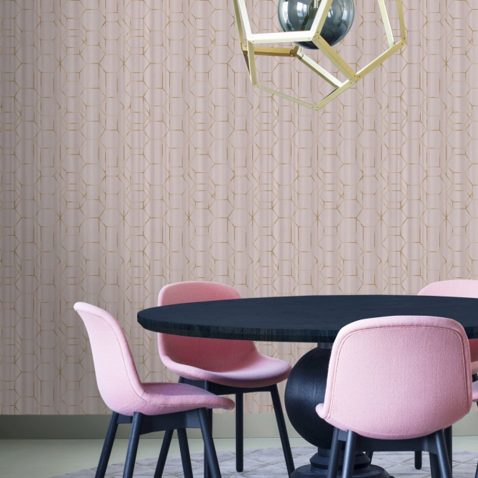 Papel Pintado Geométrico - KANEL 02 | MURAKE - 7035-22