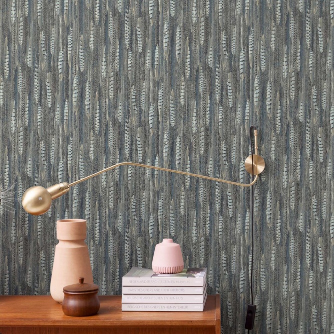 Papel Pintado Plumas - MARDIN 04 | MURAKE - 7020-56