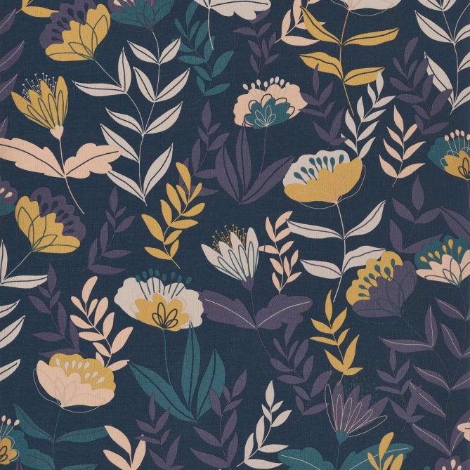 Papel Pintado Flores y follaje utópico - KHOMBOLE  | MURAKE - 7035-31