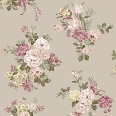 Papel Pintado Ramos de flores - AGLIANA 02 | MURAKE - 879012