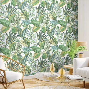 Papel Pintado Follaje tropical - SEDUVA 03 | MURAKE - 879127