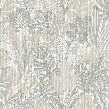 Papel Pintado Hojas tropicales - SALANTAI 04 | MURAKE - 879149