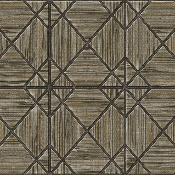 Papel Pintado Diamantes entrelazados - LINKUVA 04 | MURAKE - 879154