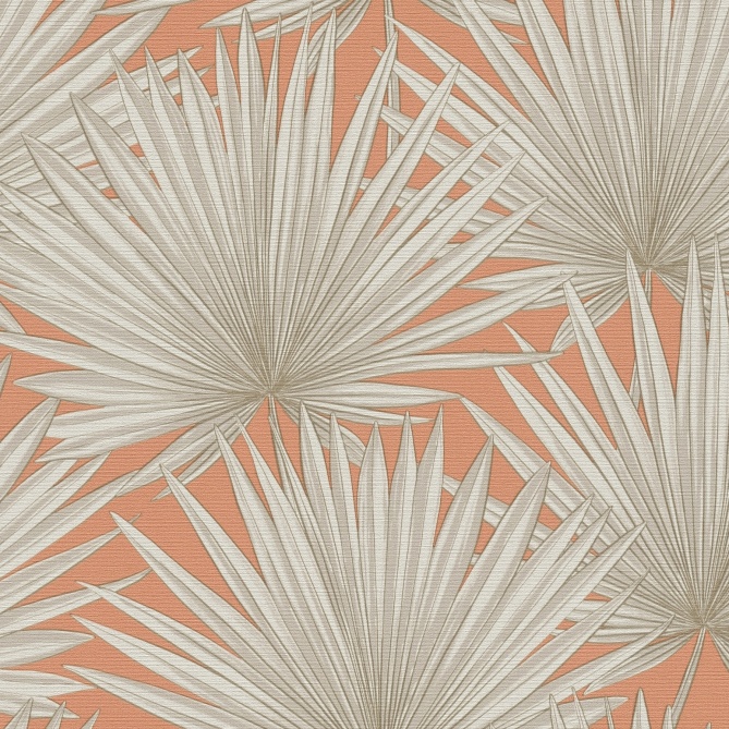 Papel Pintado Grandes hojas de palma - MARKALA 03 | MURAKE - 83373