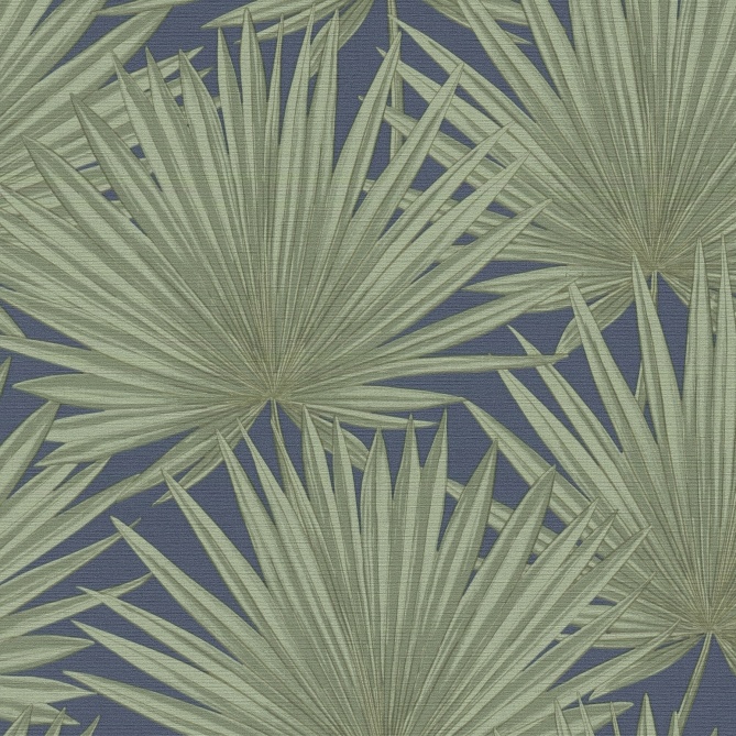 Papel Pintado Grandes hojas de palma - MARKALA 05 | MURAKE - 83375