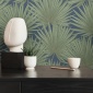 Papel Pintado Grandes hojas de palma - MARKALA 05 | MURAKE - 83375