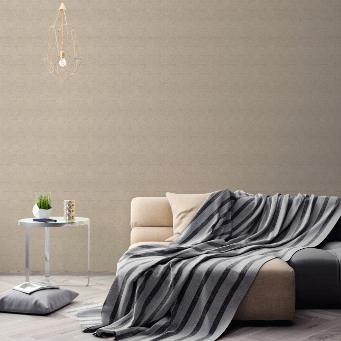 Papel Pintado Flores de loto formadas por trazos - DJENNE 01 | MURAKE - 83376