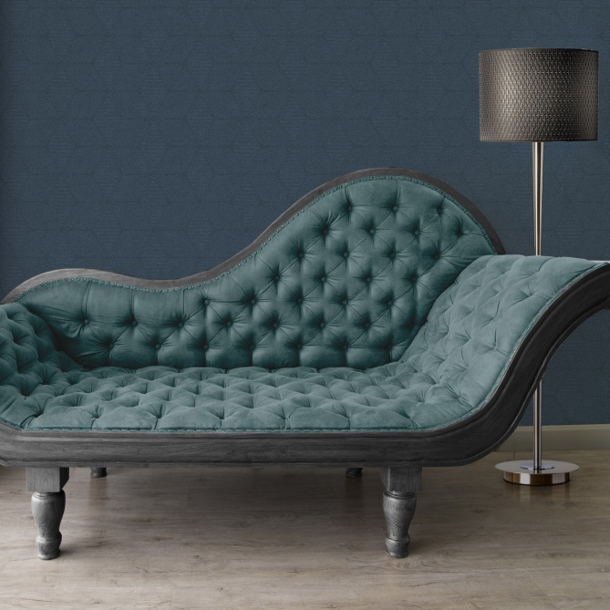 Papel Pintado Flores de loto formadas por trazos - DJENNE 04 | MURAKE - 83379