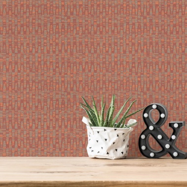 Papel Pintado Apilamiento de pequeños palos - GOSSI 02 | MURAKE - 83382