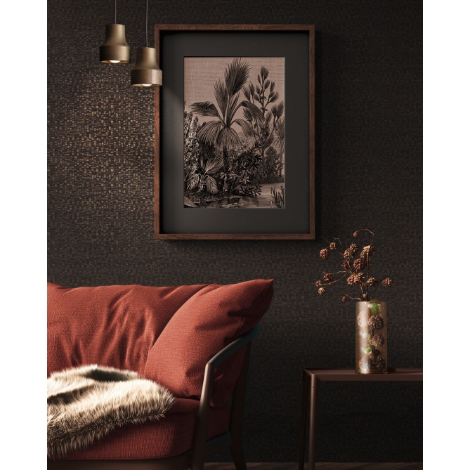 Papel Pintado Apilamiento de pequeños palos - GOSSI 04 | MURAKE - 83384