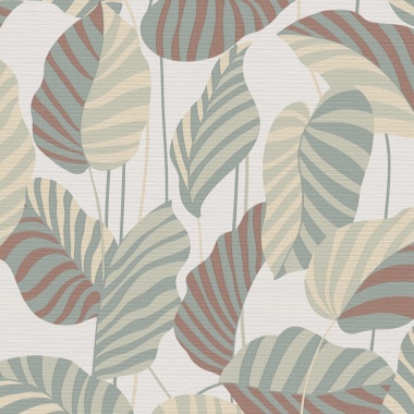 Papel Pintado Hojas gráficas de cebra - KIDAL 01 | MURAKE - 83391