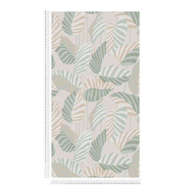 Papel Pintado Hojas gráficas de cebra - KIDAL 03 | MURAKE - 83393