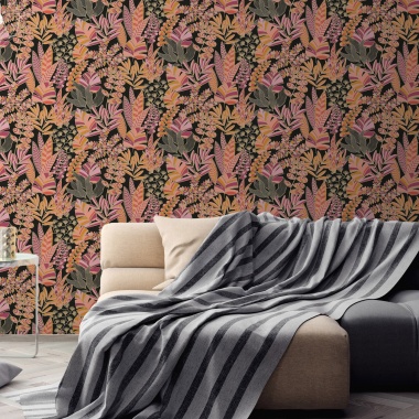 Papel Pintado Hojas gráficas Arty - MOPTI 03 | MURAKE - 83397