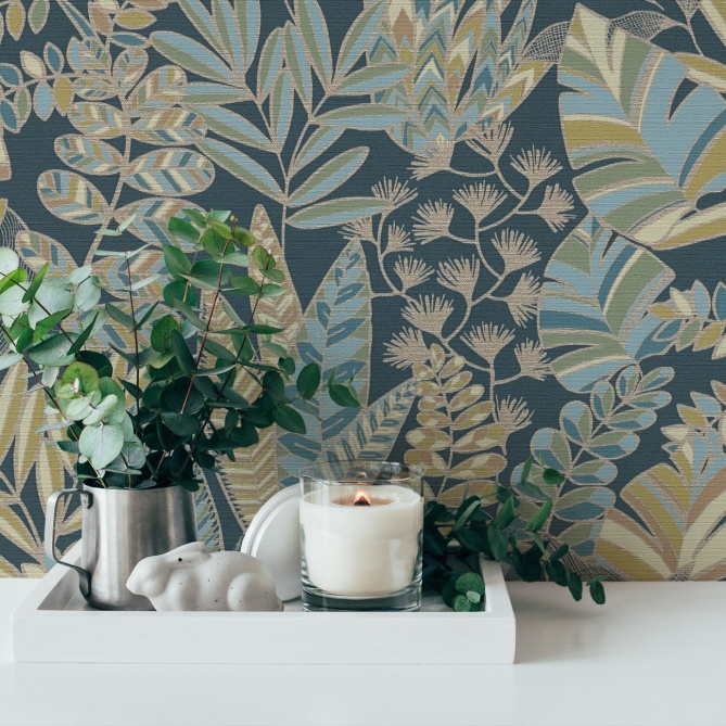 Papel Pintado Hojas gráficas Arty - MOPTI 05 | MURAKE - 83399