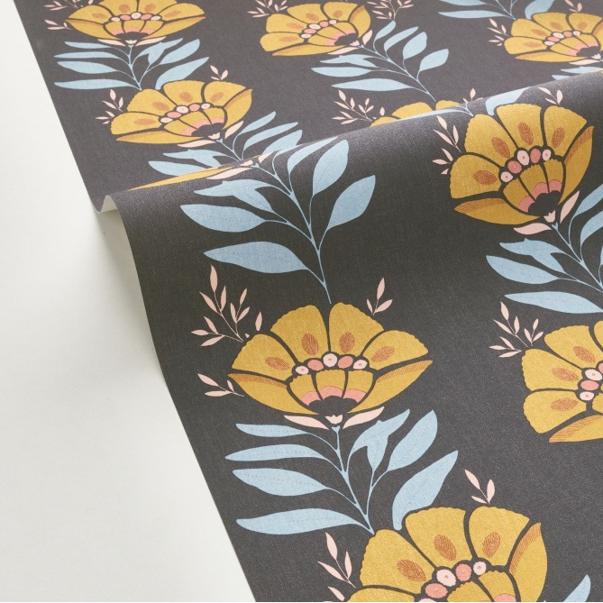 Papel Pintado Flores grandes - MACOURIA 04 | MURAKE - 85184