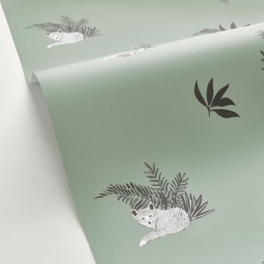 Papel Pintado Zorros y follaje  - GEORGE 03 | MURAKE - 85808