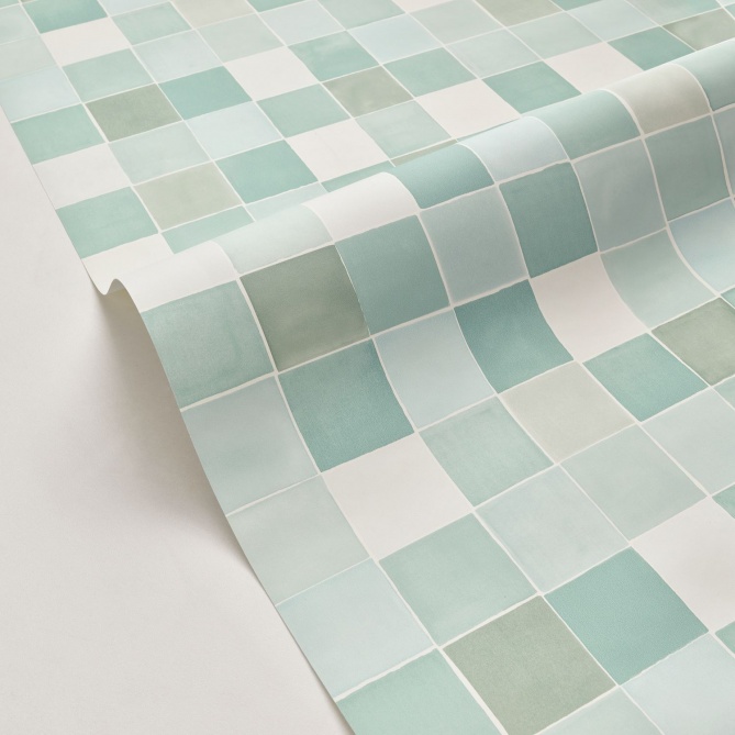 Papel Pintado Pequeños azulejos - LARUSA 02 | MURAKE - 86102