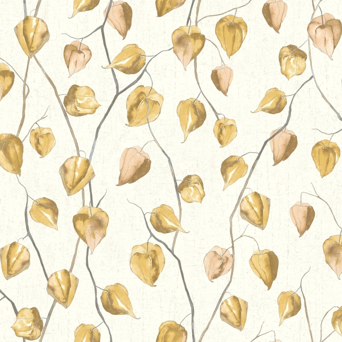 Papel Pintado Flor de Physalis - AINATA 02 | MURAKE - 879182