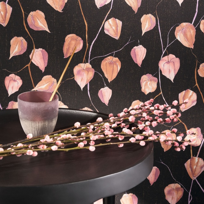 Papel Pintado Flor de Physalis - AINATA 03 | MURAKE - 879183