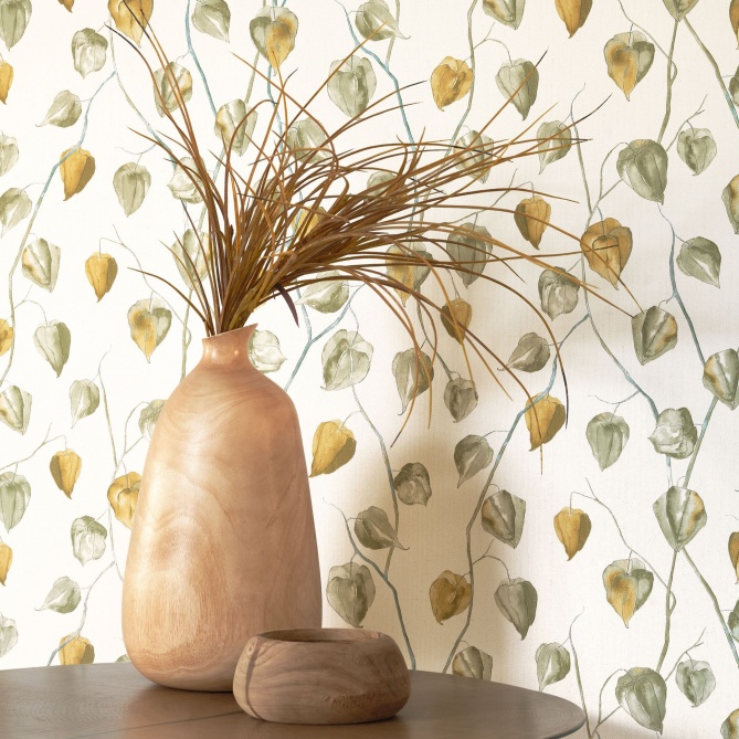 Papel Pintado Flor de Physalis - AINATA 05 | MURAKE - 879185