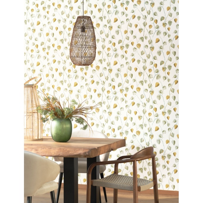 Papel Pintado Flor de Physalis - AINATA 05 | MURAKE - 879185