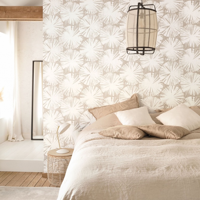 Papel Pintado Flor de nenúfar - BASKINTA 01 | MURAKE - 879191