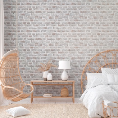 Papel Pintado Muro de piedra natural - KIKDA 01 | MURAKE - 83296