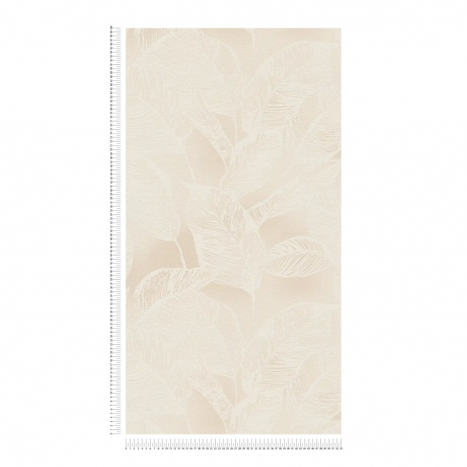 Papel Pintado Grandes hojas estilizadas - SLIMAN 03 | MURAKE - 83333