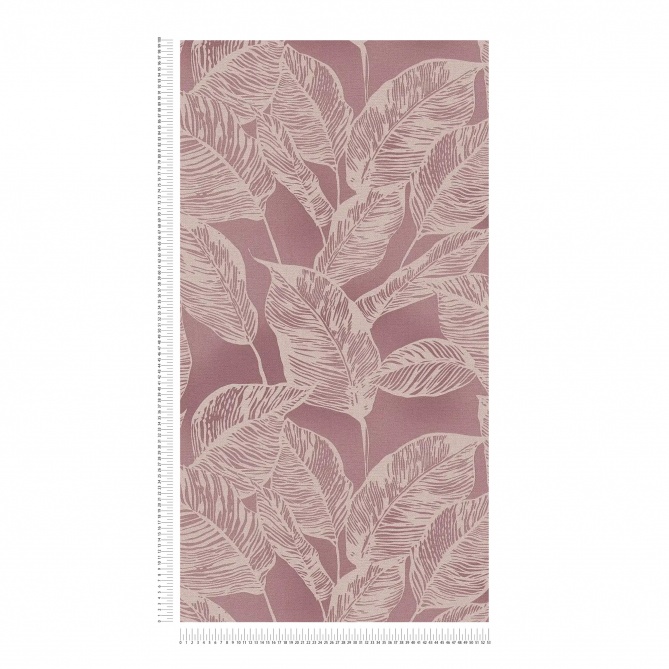 Papel Pintado Grandes hojas estilizadas - SLIMAN 04 | MURAKE - 83334