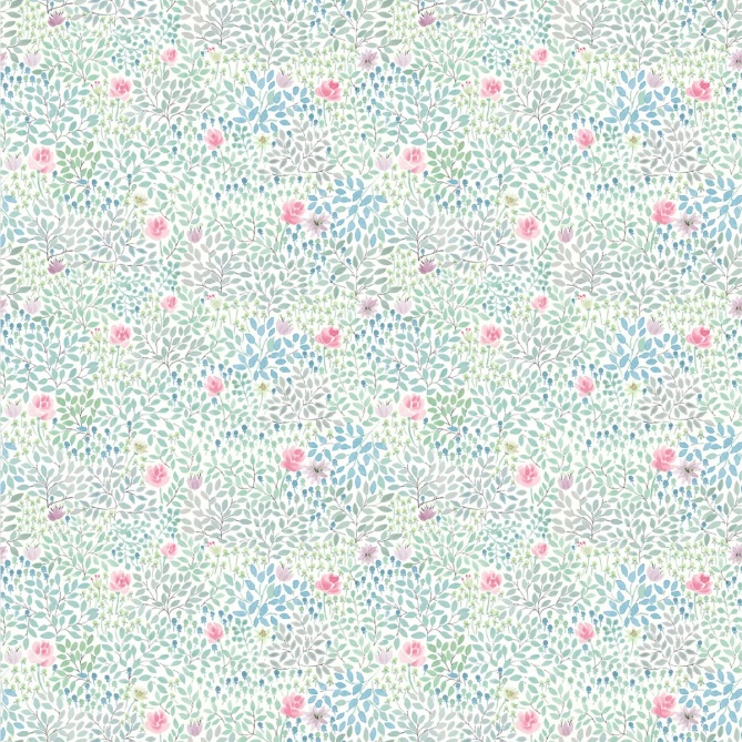 Papel Pintado Flores pequeñas - HAVINE 02 | MURAKE - 203161