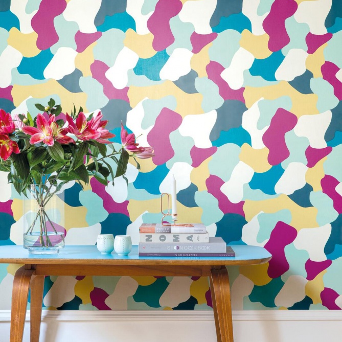 Papel Pintado Estampado camuflaje - CUSSETA 05 | MURAKE - 3001-39