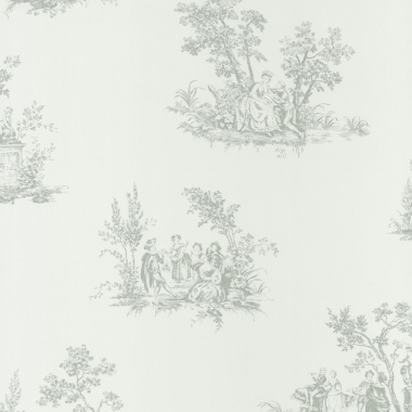 Papel Pintado Escenas de un lienzo de Jouy - MELLAC 03 | MURAKE - 5001/03
