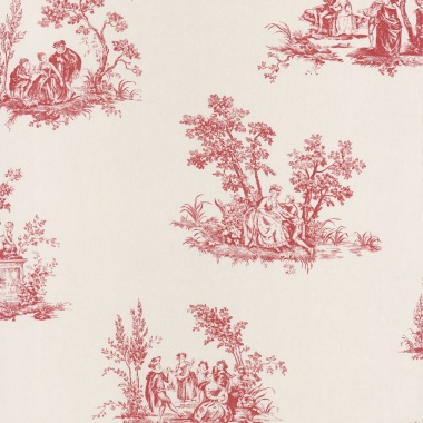 Papel Pintado Escenas de un lienzo de Jouy - MELLAC 04 | MURAKE - 5001/04