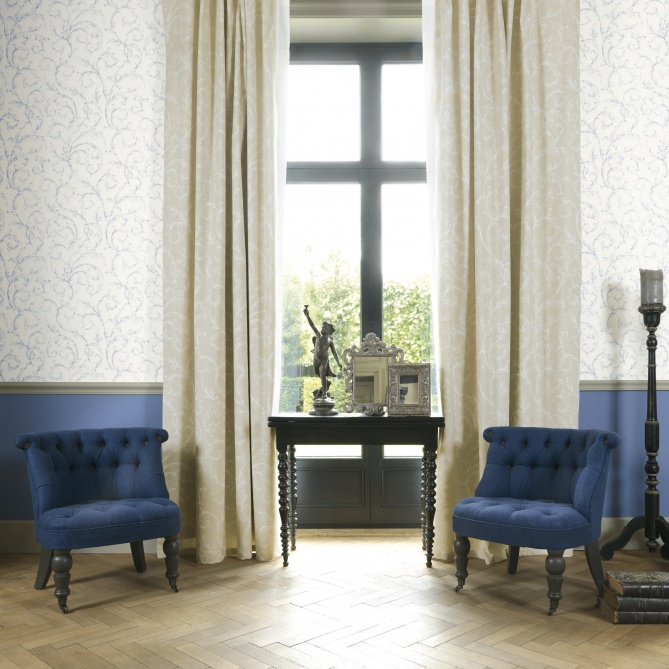 Papel Pintado Entrelazamiento de arabescos - PLOMEUR 03 | MURAKE - 5001/13