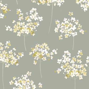 Papel Pintado Ramos de pequeñas flores poéticas - MALINTA 02 | MURAKE - 5002/12