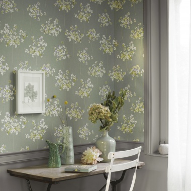 Papel Pintado Ramos de pequeñas flores poéticas - MALINTA 02 | MURAKE - 5002/12
