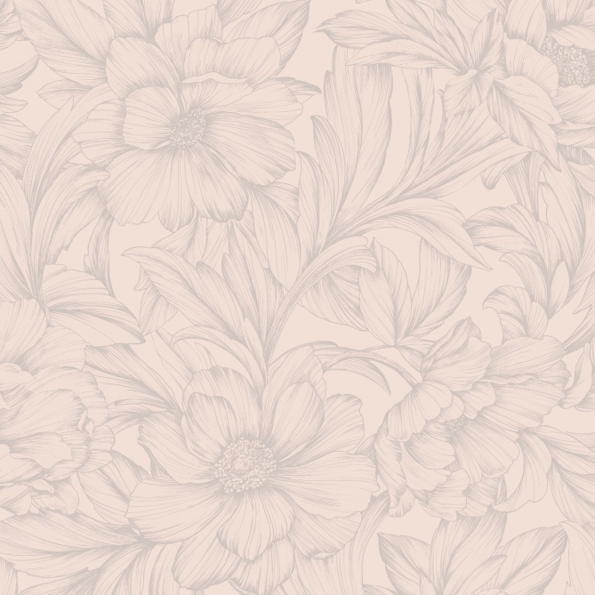 Papel Pintado Peonías - MAUMEE 02 | MURAKE - 5002/22