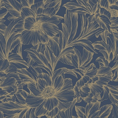 Papel Pintado Peonías - MAUMEE 03 | MURAKE - 5002/23