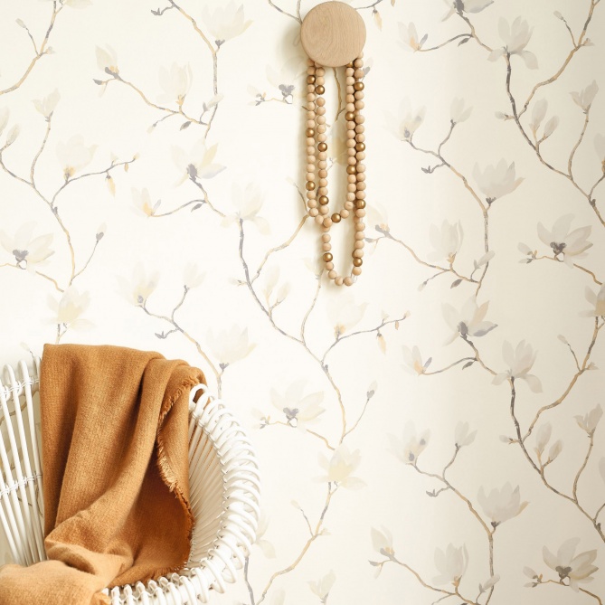 Papel Pintado Ramas largas y flores de Suzhou - KANAGUA 02 | MURAKE - 879432