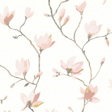 Papel Pintado Ramas largas y flores de Suzhou - KANAGUA 04 | MURAKE - 879434