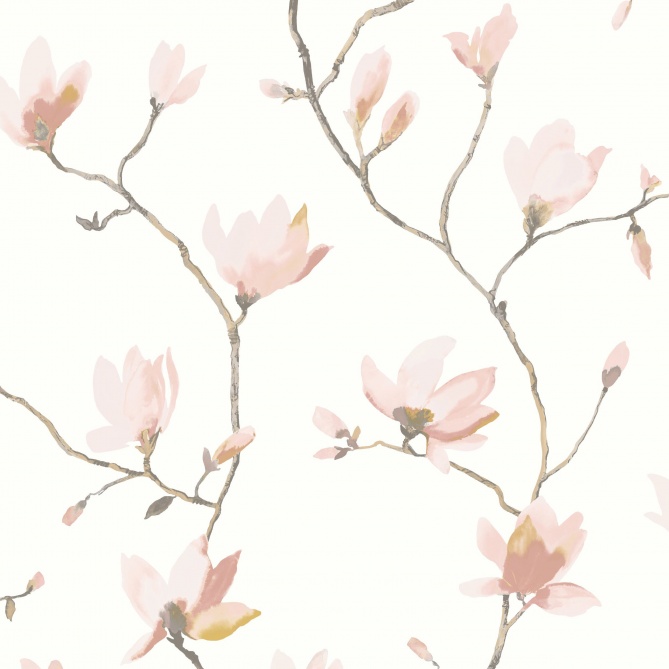 Papel Pintado Ramas largas y flores de Suzhou - KANAGUA 04 | MURAKE - 879434