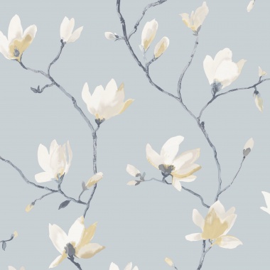 Papel Pintado Ramas largas y flores de Suzhou - KANAGUA 05 | MURAKE - 879435