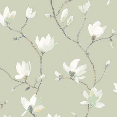 Papel Pintado Ramas largas y flores de Suzhou - KANAGUA 07 | MURAKE - 879437