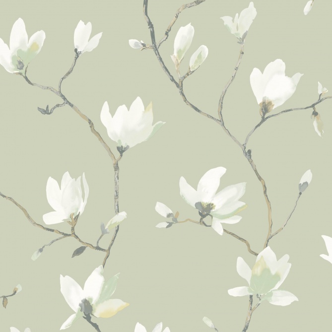 Papel Pintado Ramas largas y flores de Suzhou - KANAGUA 07 | MURAKE - 879437