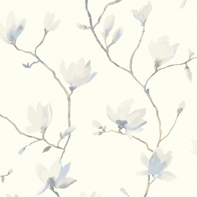 Papel Pintado Ramas largas y flores de Suzhou - KANAGUA 08 | MURAKE - 879438