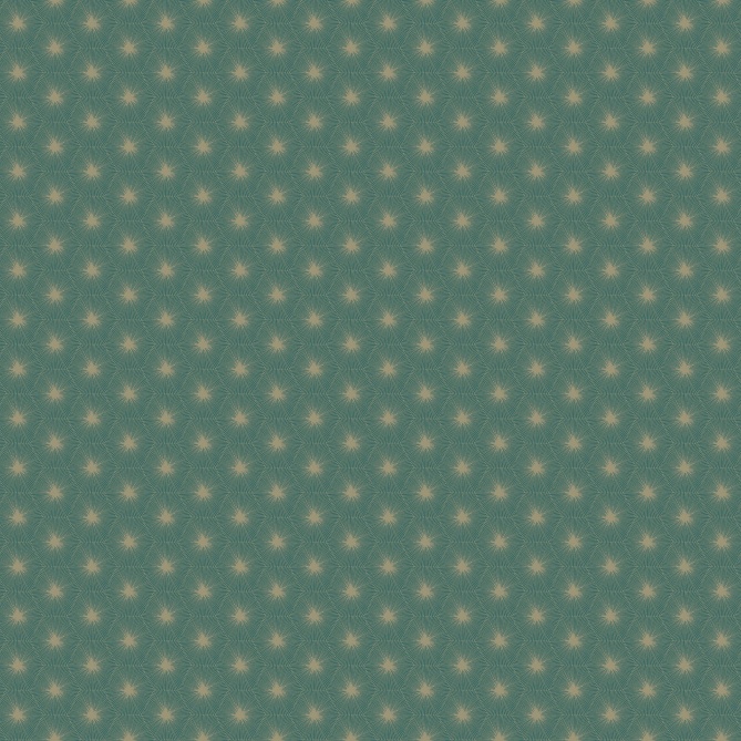 Papel Pintado Finas estrellas geométricas - QAMAR 02 | MURAKE - 7033-98